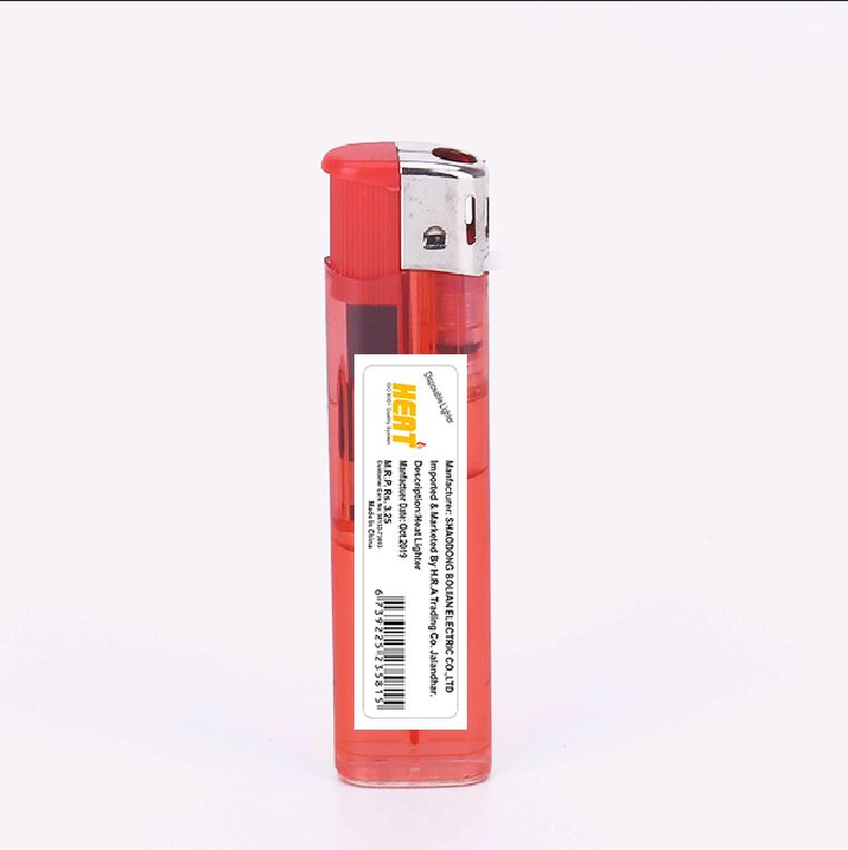 BL-018 Transparent Customized Flame Lighter 